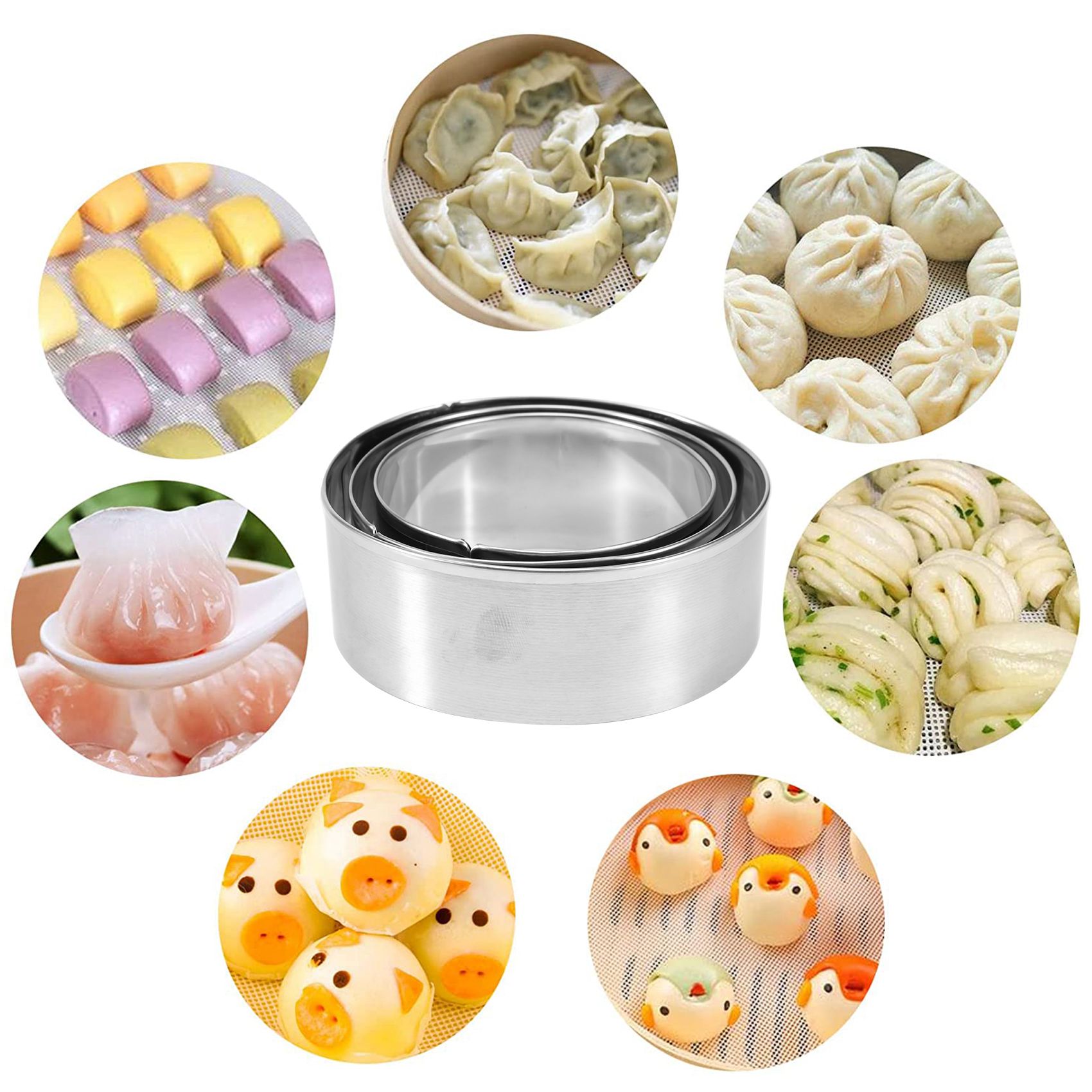 FAST-Dumplings Maker 8 Pcs, Pr - Gyoza Dumpling Maker ulasan dan harga