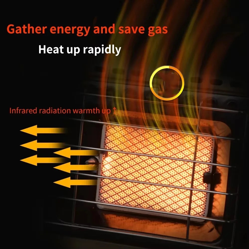 Portable 2 in 1 Gas Stove Heat - Home Cooking Heater ulasan dan harga