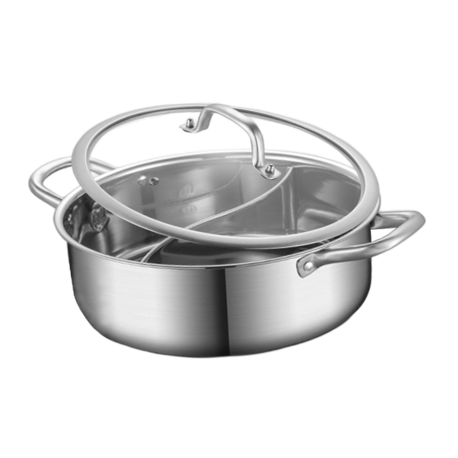 Hot Pot with Divider Gas Stock - Home Cooking Gas ulasan dan harga
