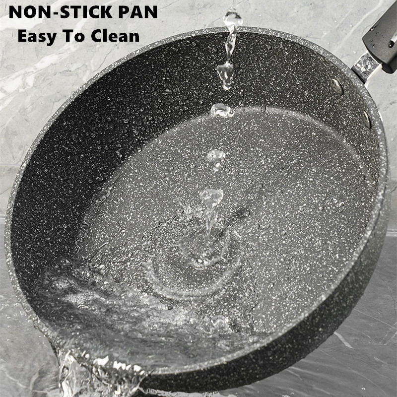 Non-Stick Pan Durable Stone Fr - Home Cooking Cookbook ulasan dan harga