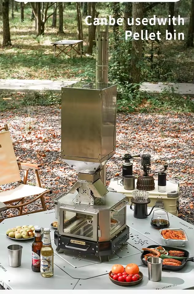 HOMFUL Portable Firewood Stove - Home Cooking Cookbook ulasan dan harga
