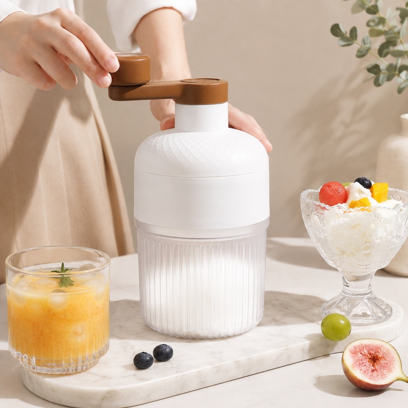 Portable Manual Ice Shaver Sno - Home Cooking Recipes ulasan dan harga