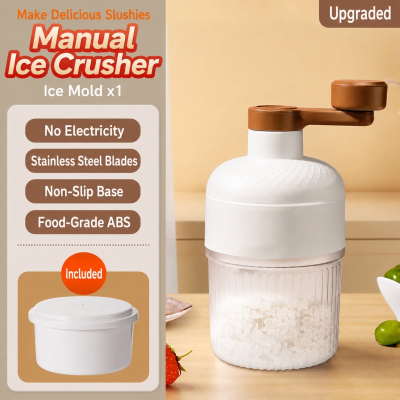 Portable Manual Ice Shaver Sno - Home Cooking Recipes ulasan dan harga