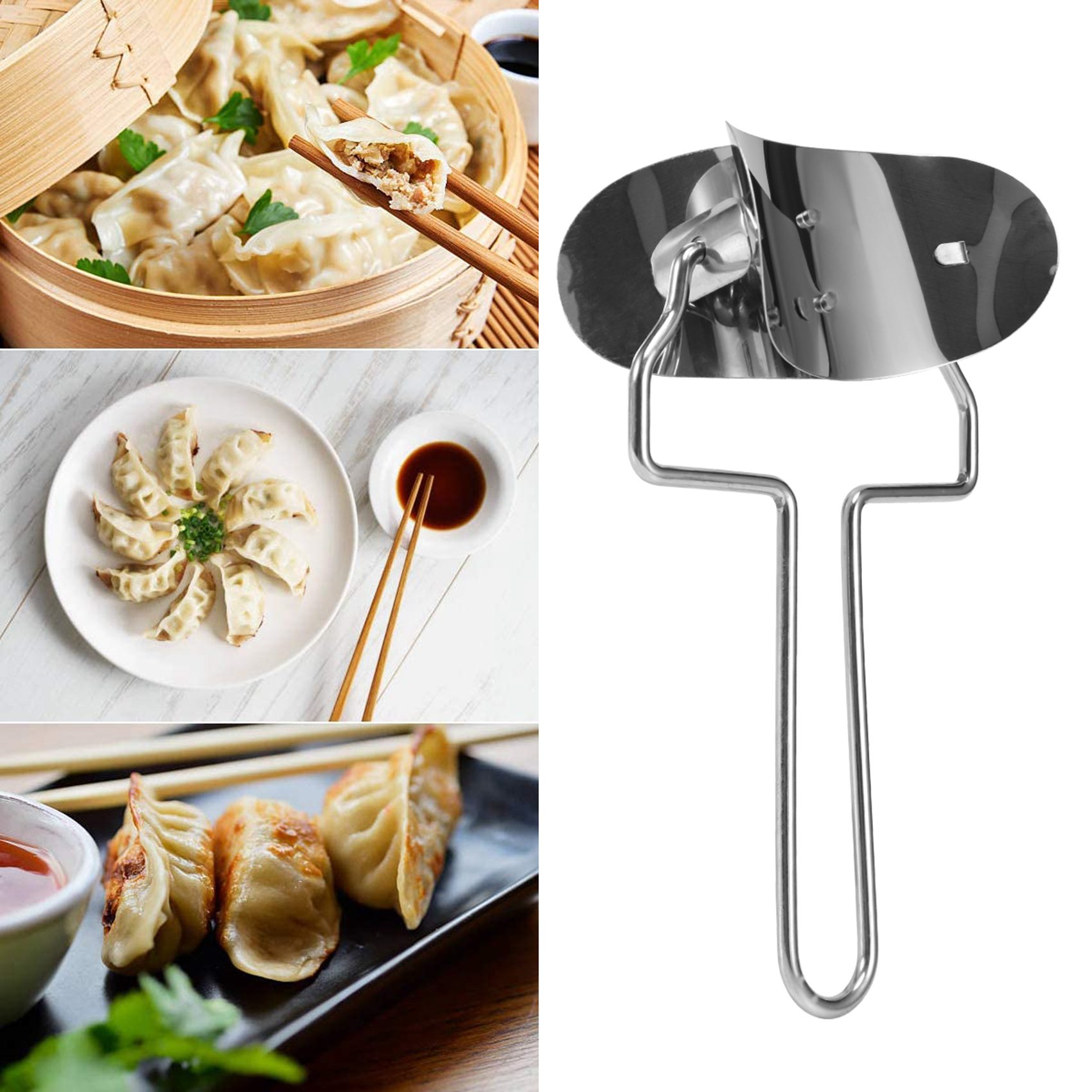ABKW-Dumplings Maker 8 Pcs, Pr - Gyoza Dumpling Maker ulasan dan harga
