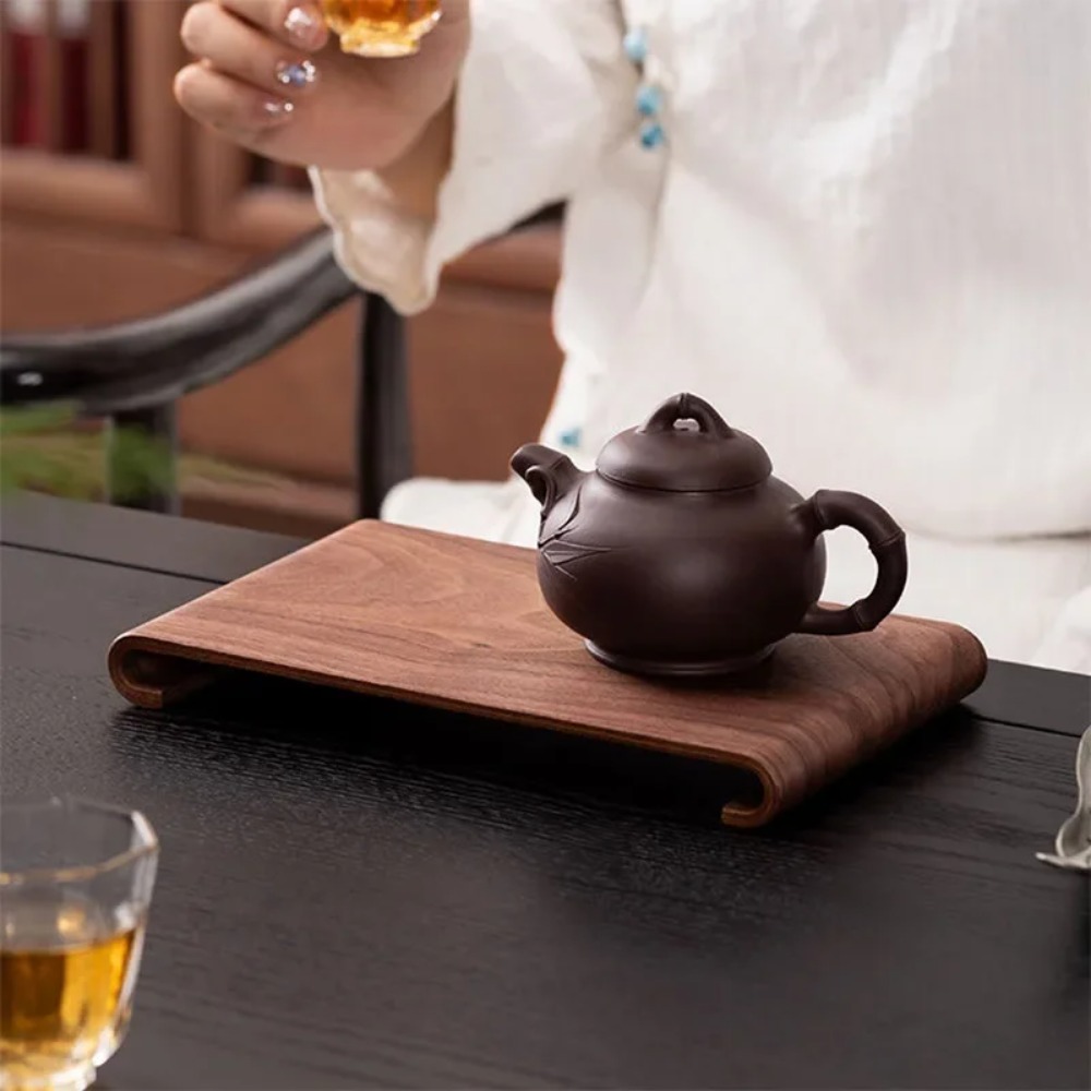 Wooden Coffee Tea Tray Rectang - Home Cooking Recipes ulasan dan harga