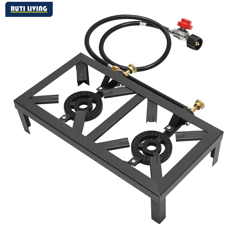 Portable 1/2 Burner Outdoor Ga - Home Cooking Gas ulasan dan harga