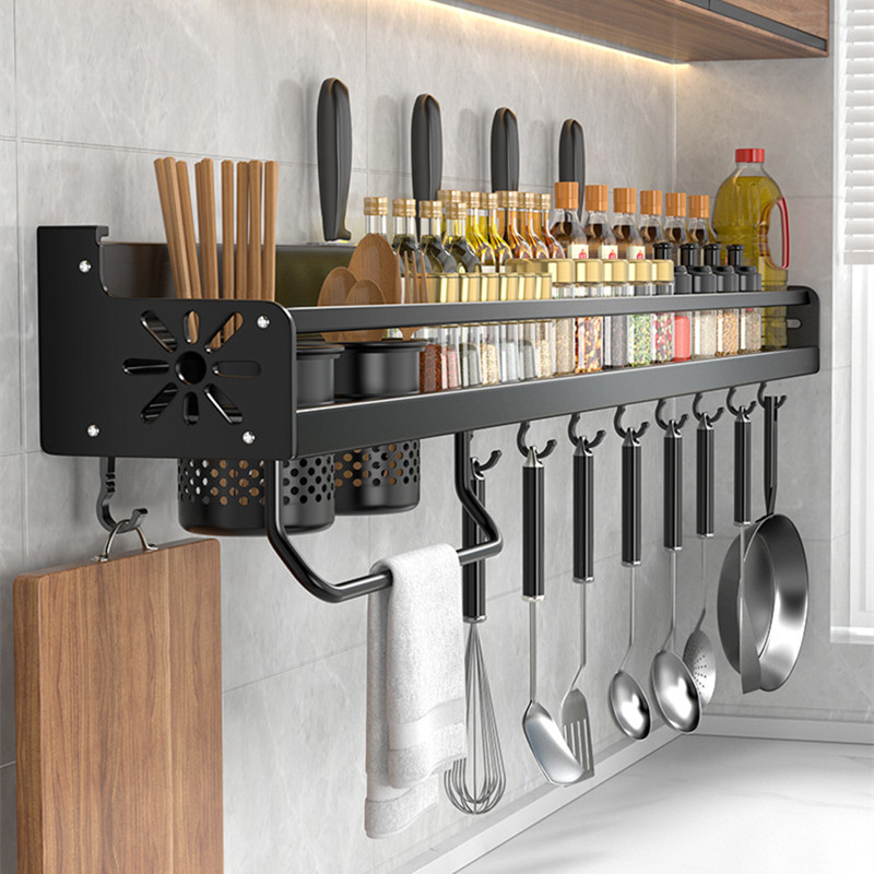Kitchen Organizer Shelf Wall-m - Home Cooking Recipes ulasan dan harga