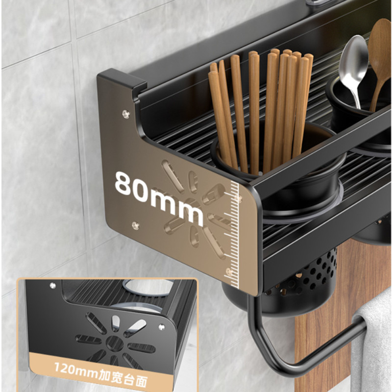 Kitchen Organizer Shelf Wall-m - Home Cooking Recipes ulasan dan harga