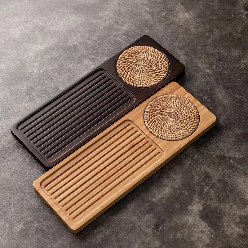 Dry Brew Bamboo Tea Tray with  - Home Cooking Recipes ulasan dan harga