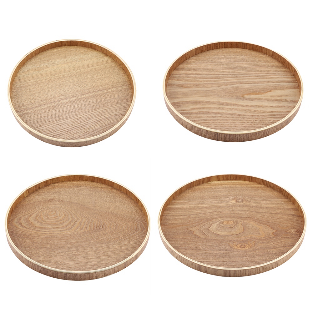 Wooden Serving Tray Tea Plate  - Home Cooking Recipes ulasan dan harga